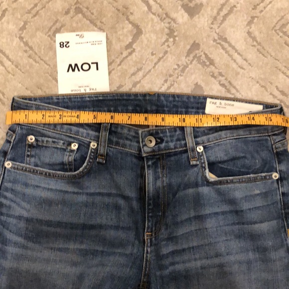 Rag and Bone NWT Low Dre Sz 28 🔥🔥🔥 - Picture 7 of 13